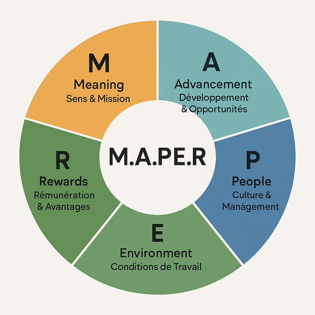 Le Framework M.A.P.E.R : une carte simple et puissante pour révéler une EVP complète